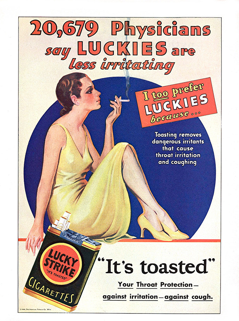 Ridiculous Vintage Tobacco Advertisements that Promoted Smoking as Healthy