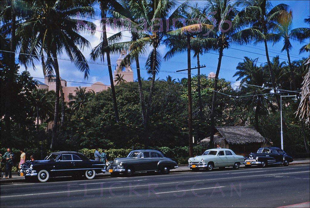 Kalakaua Royal Hawaiian, 1952.