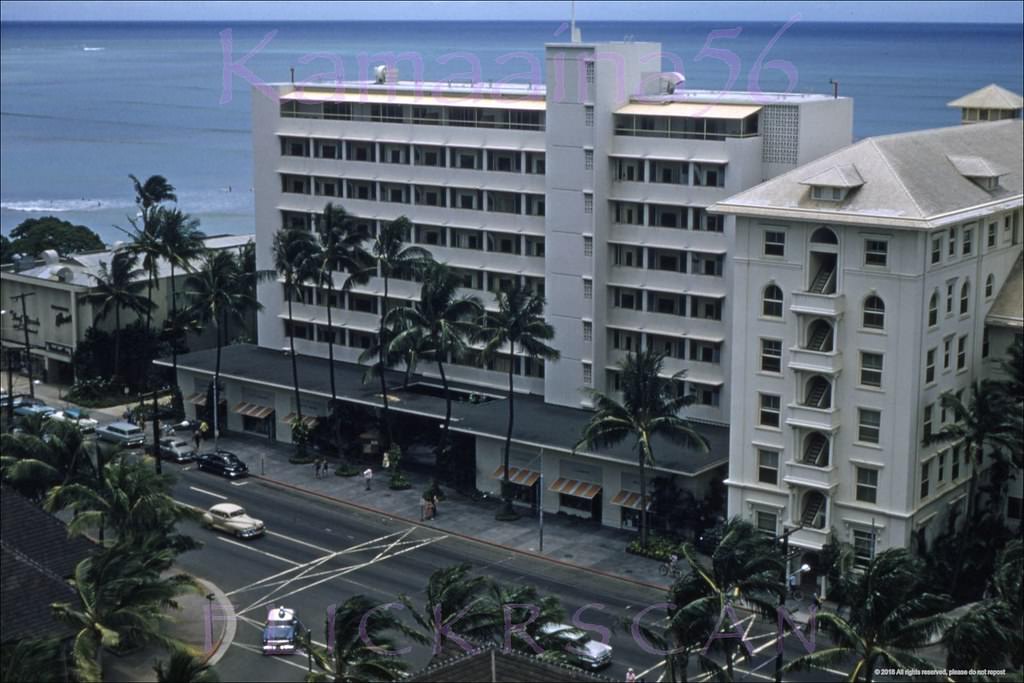Kalakaua BEV Waikiki East, 1957.