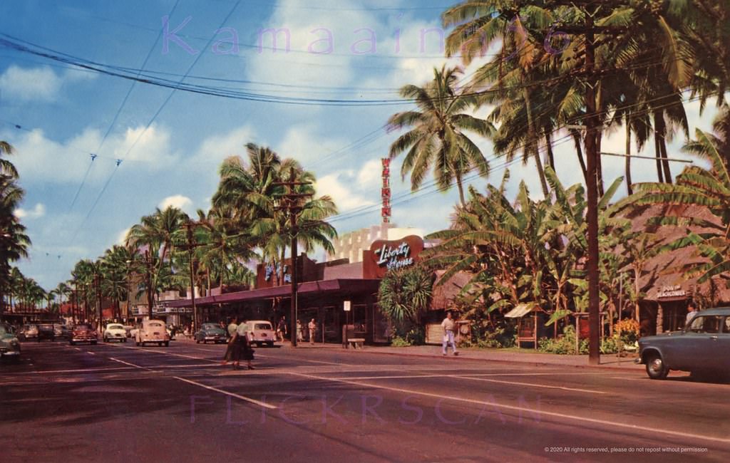 Liberty House Waikiki, 1950s.