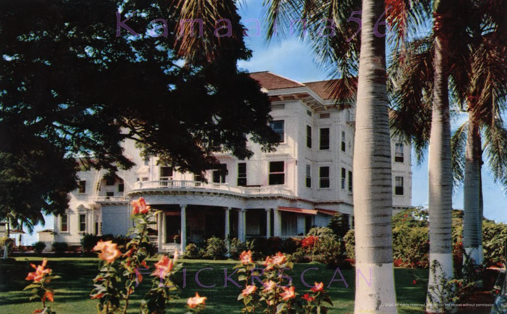 Old Waikiki Elks Mansion, 1950s