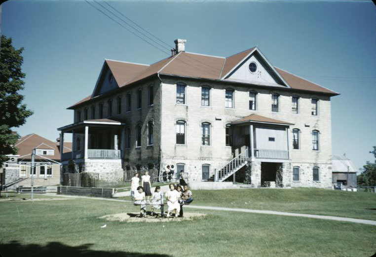 Girls Building, Bethany Indian Mission, Wittenberg, Wisconsin, 1953