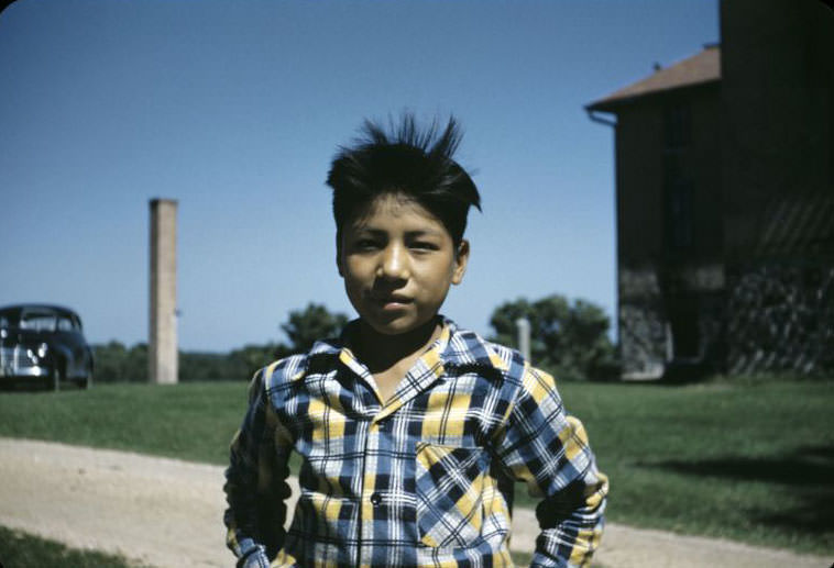 Oliver Rockman, Bethany Indian Mission, Wittenberg, Wisconsin, 1953