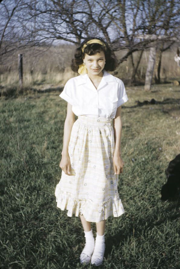 Anita Hill, Bethany Indian Mission, Wittenberg, Wisconsin, 1953