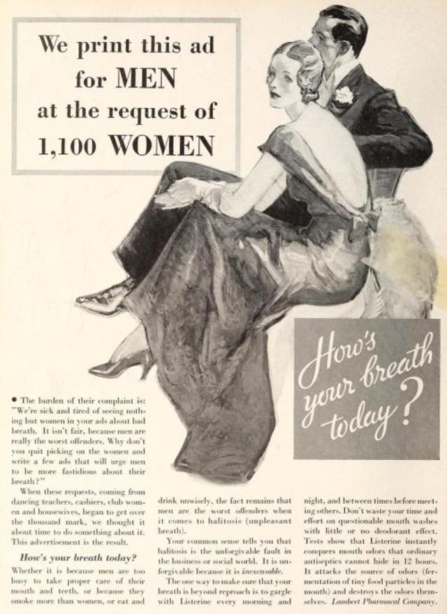 Terrible Vintage Ads that Exploited Women's need for Marital Security from the Past, 1910-1960