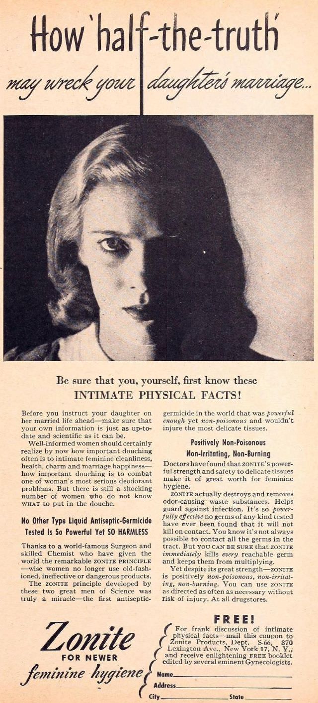 Terrible Vintage Ads that Exploited Women's need for Marital Security from the Past, 1910-1960