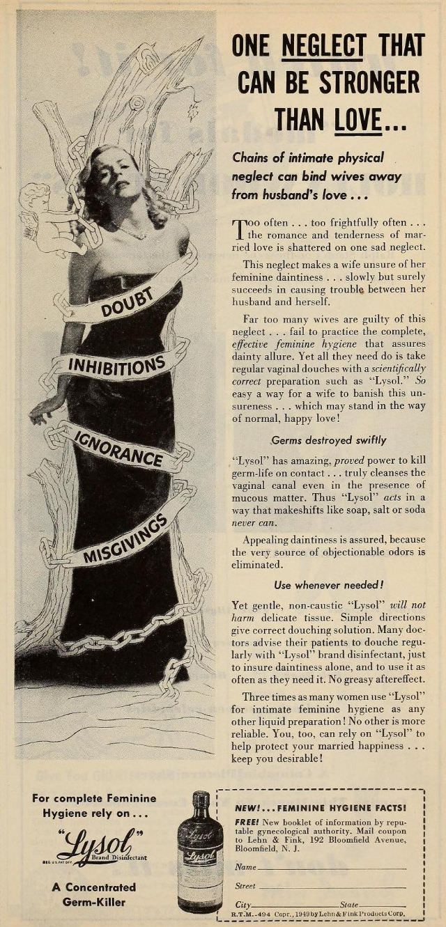 Terrible Vintage Ads that Exploited Women's need for Marital Security from the Past, 1910-1960