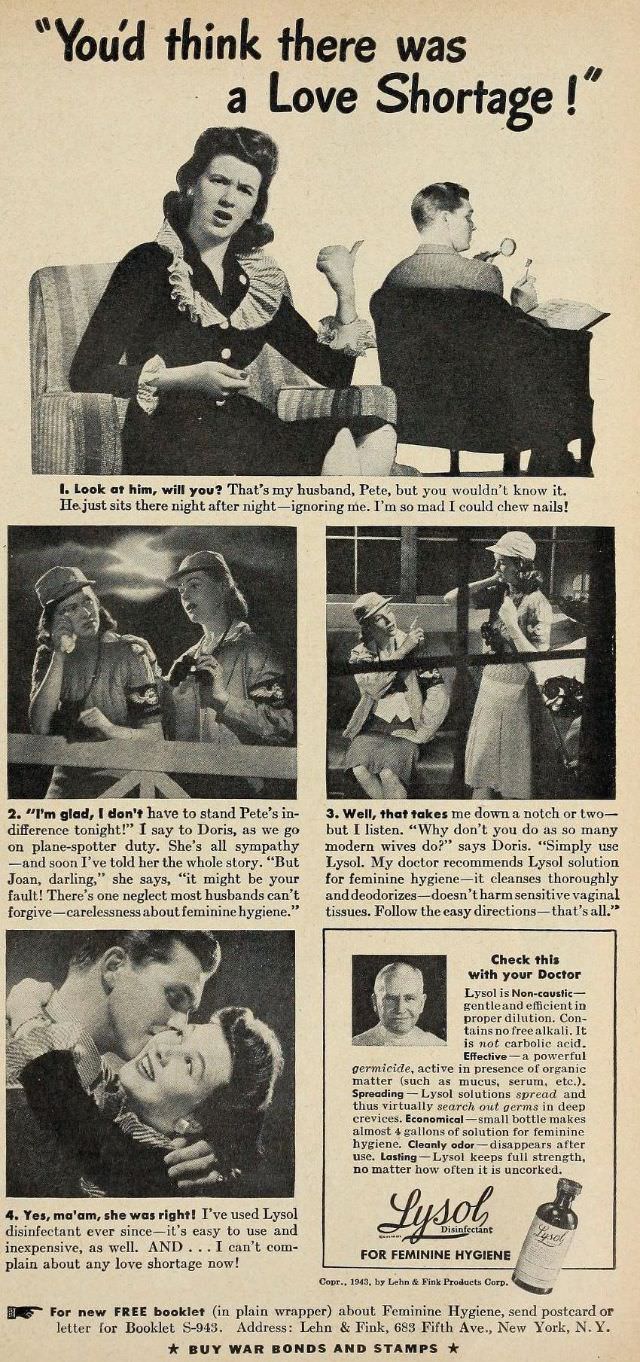 Terrible Vintage Ads that Exploited Women's need for Marital Security from the Past, 1910-1960