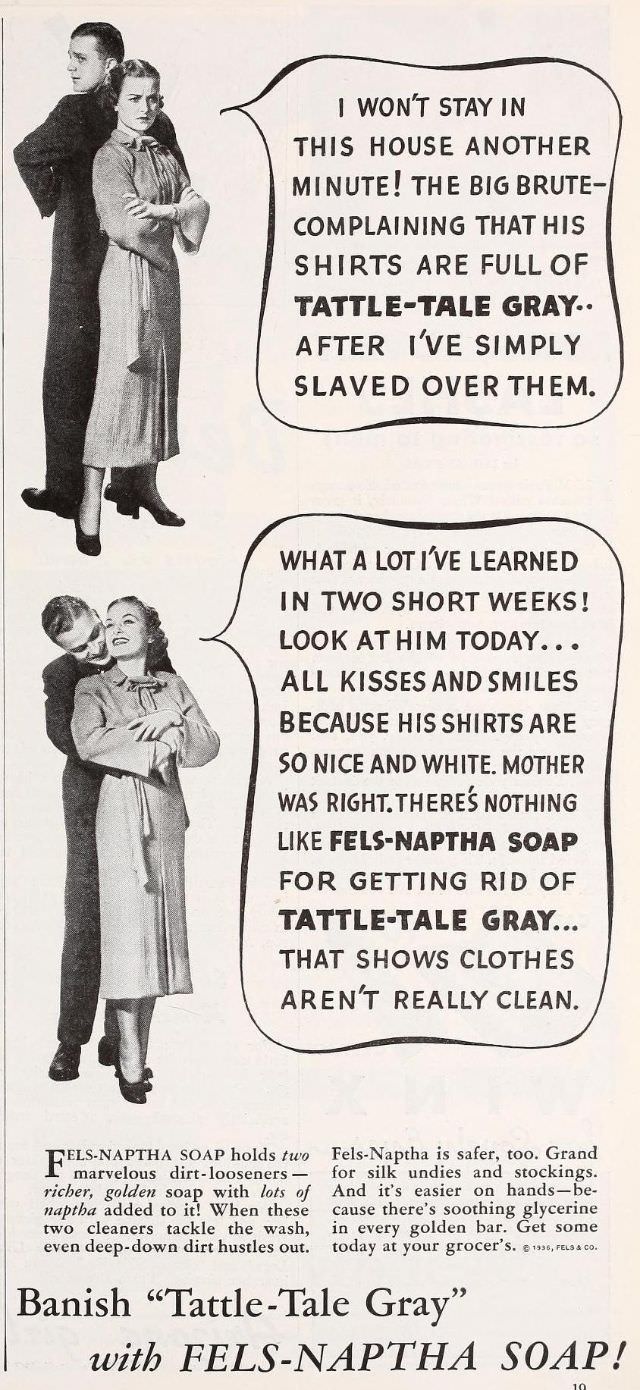 Terrible Vintage Ads that Exploited Women's need for Marital Security from the Past, 1910-1960