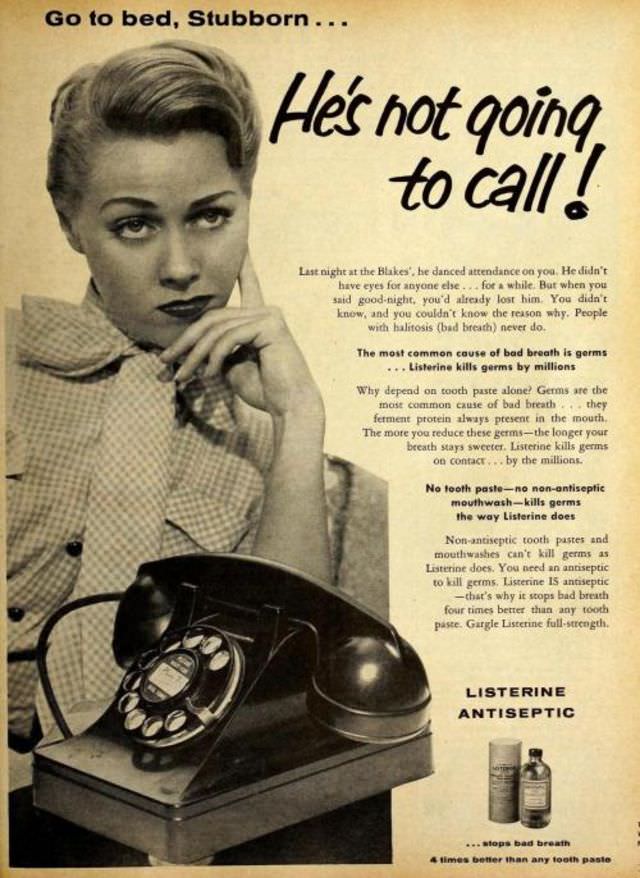 Terrible Vintage Ads that Exploited Women's need for Marital Security from the Past, 1910-1960