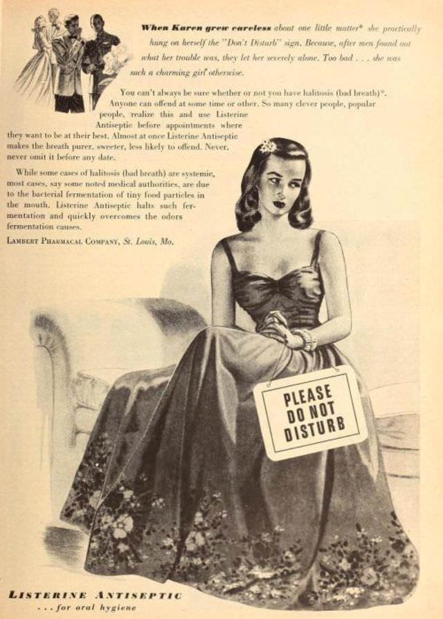 Terrible Vintage Ads that Exploited Women's need for Marital Security from the Past, 1910-1960