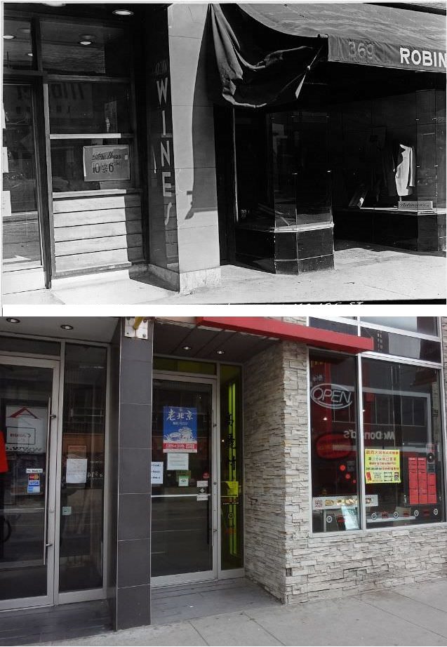 369-371 Yonge Street, Toronto, 1954-2014