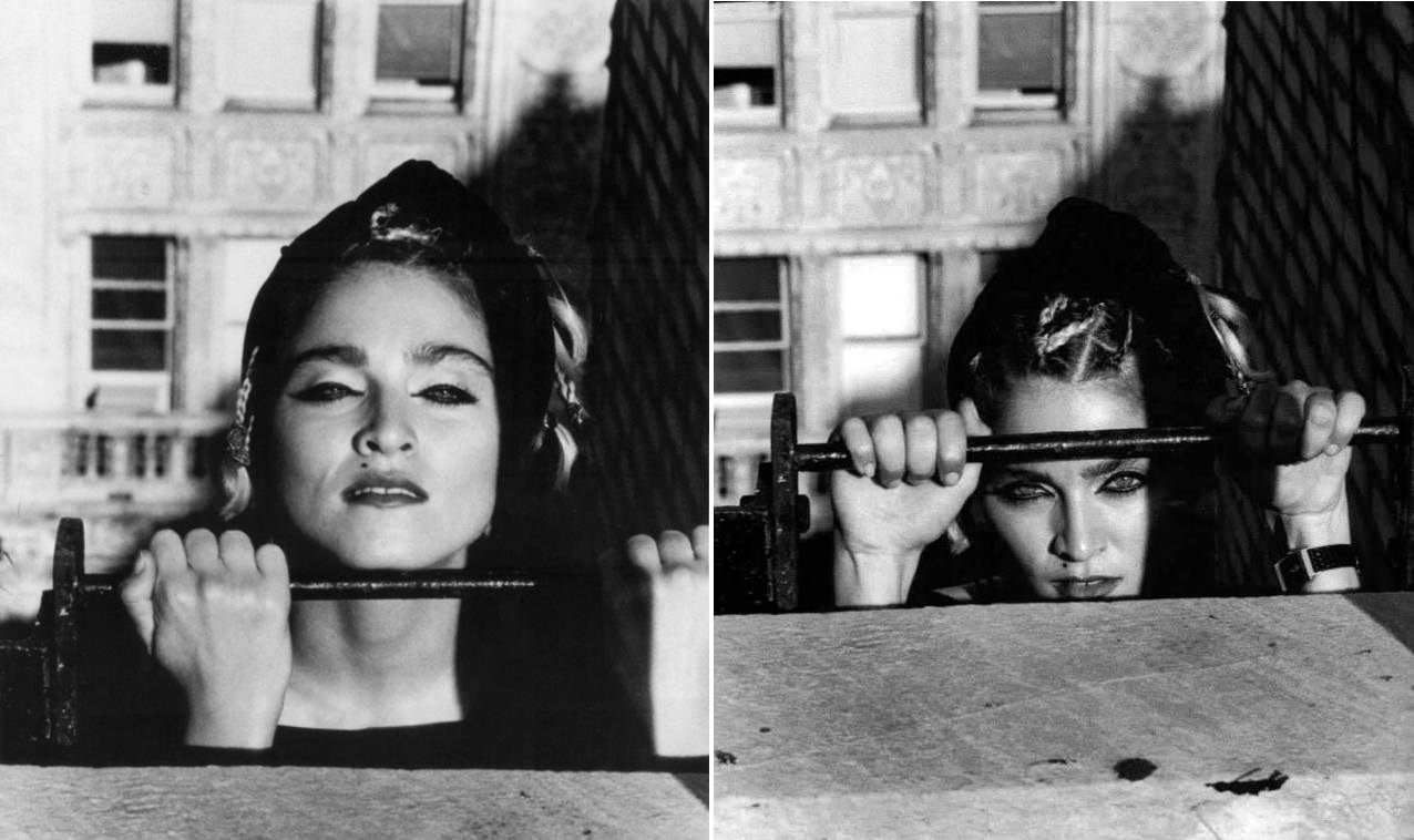 Madonna in summer of 1983