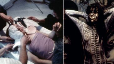 Debbie Harry's Alien Transformation for the Song 'Now I Know You Know' by H.R. Giger, 1980