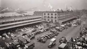 Fulton Fish Market 1900s to 1960s