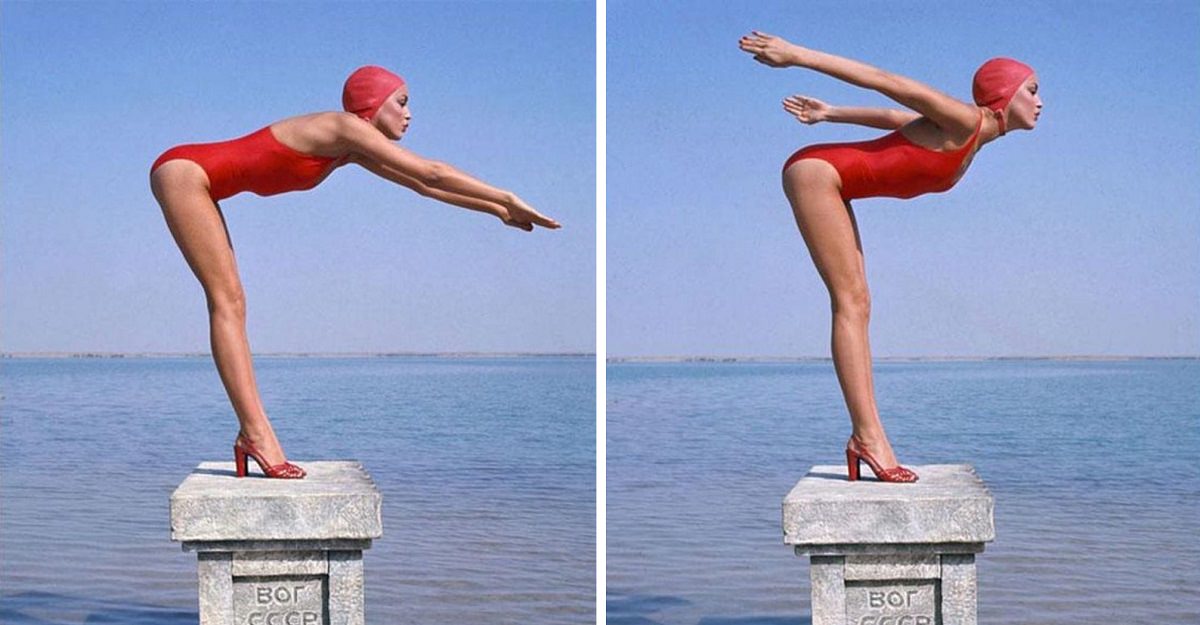 Jerry Hall British Vogue 1975
