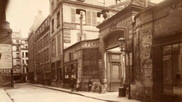 Paris Streets 1900s by Eugene Atget