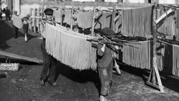 Pasta Production in the Past