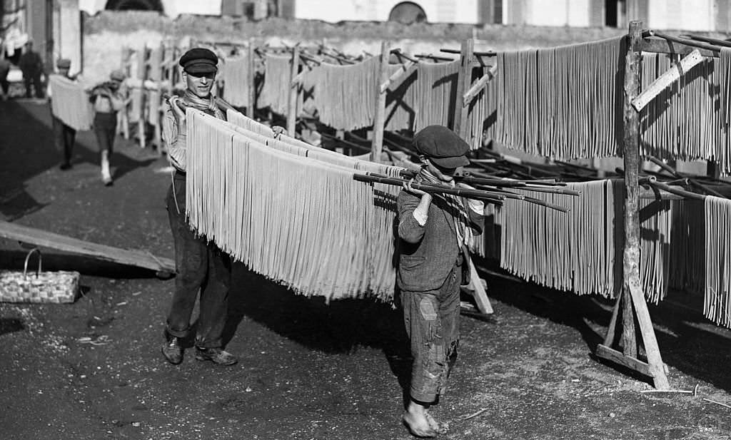 Pasta Production in the Past