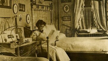Students Dorm Rooms 1890s-1950s
