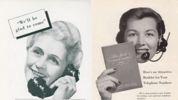 Vintage Bell Telephone System ads