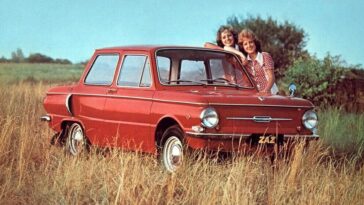 Vintage Soviet Cars Ads 1970s and 1980s