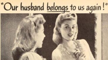 Women's need for Marital Security Vintage Ads