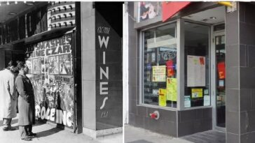 Yonge Street 1954 and 2014