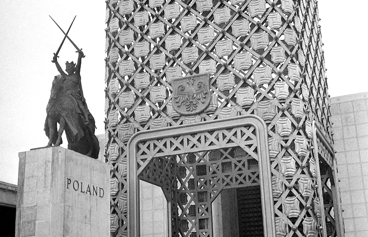 Poland's pavilion at the New York World's Fair.