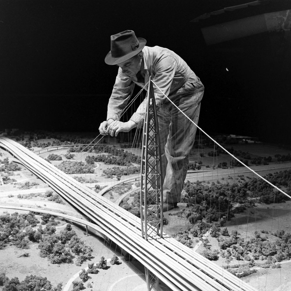 Preparing for the 1939 World’s Fair, New York.