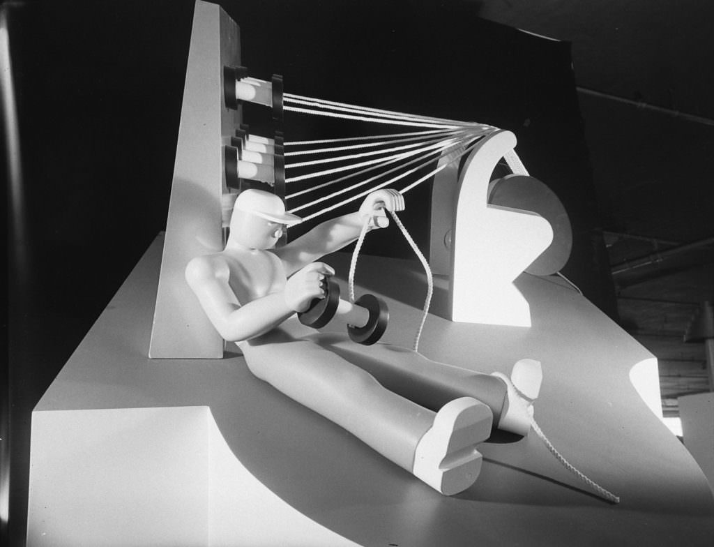 Display in the Ford Motor Company pavilion at the 1939 World’s fair.