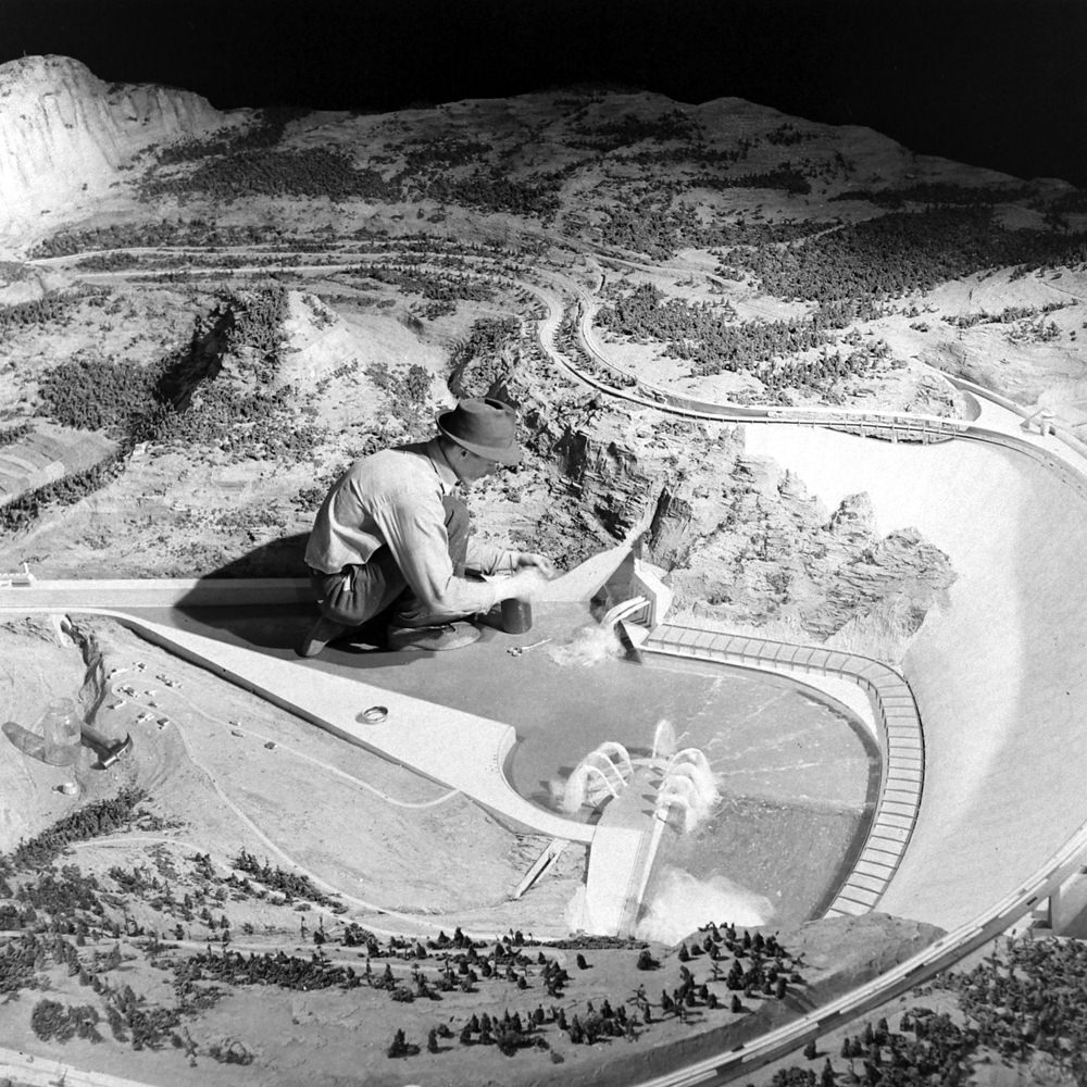 Architectural model created for the 1939 New York World’s Fair.