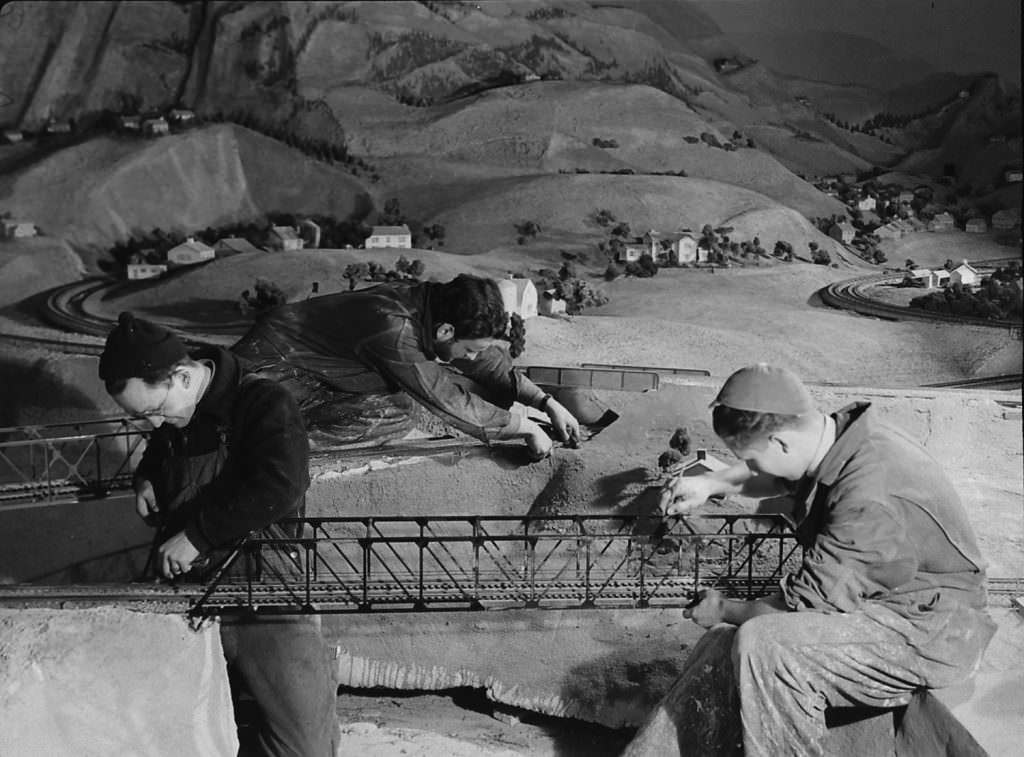 Architectural model created for the 1939 New York World’s Fair.