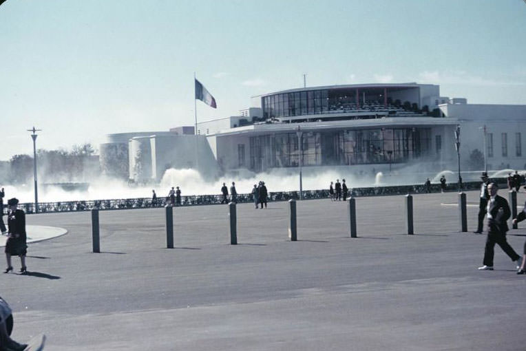 French Pavilion on the Court of Peace, 1939 New York World's Fair