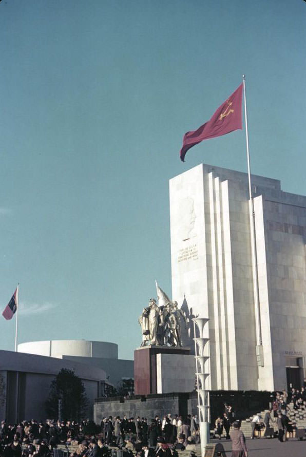 The USSR (Soviet) Pavilion, 1939 New York World's Fair