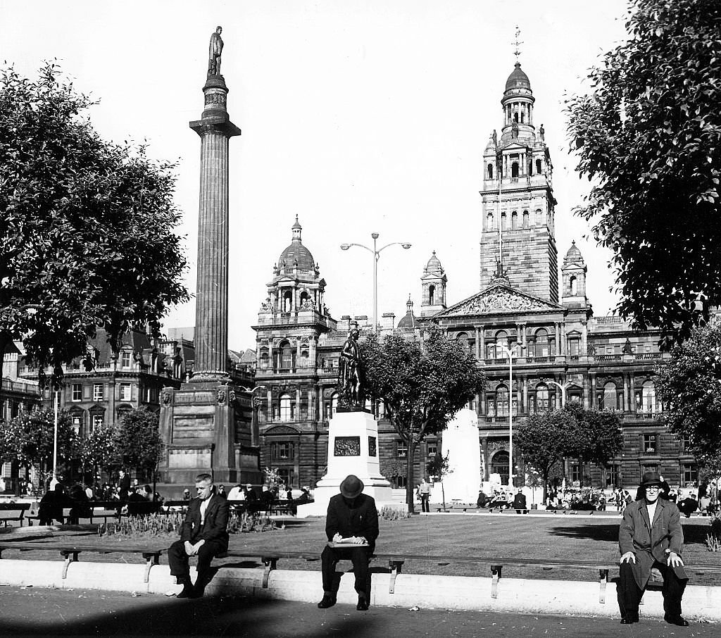 Glasgow, George Square, 1963