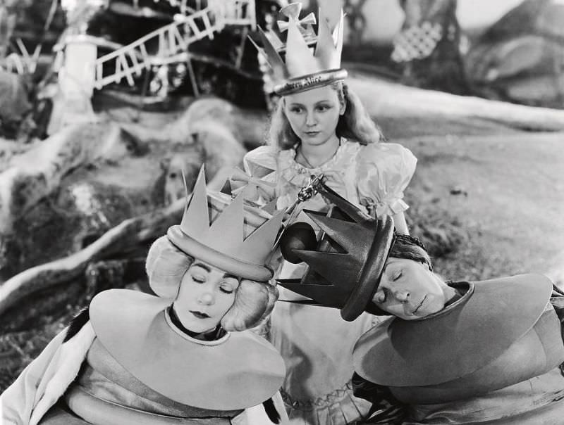 Gorgeous Photos of Charlotte Henry from the Filming of 'Alice in Wonderland (1933)'