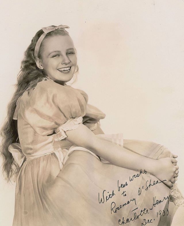 Gorgeous Photos of Charlotte Henry from the Filming of 'Alice in Wonderland (1933)'