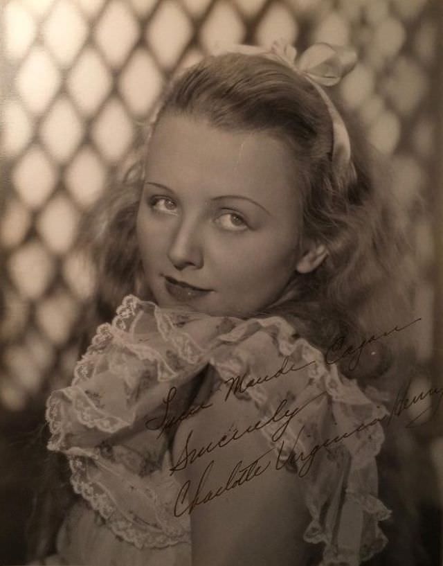 Gorgeous Photos of Charlotte Henry from the Filming of 'Alice in Wonderland (1933)'