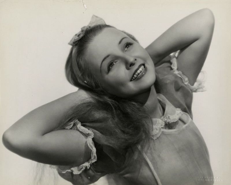 Gorgeous Photos of Charlotte Henry from the Filming of 'Alice in Wonderland (1933)'