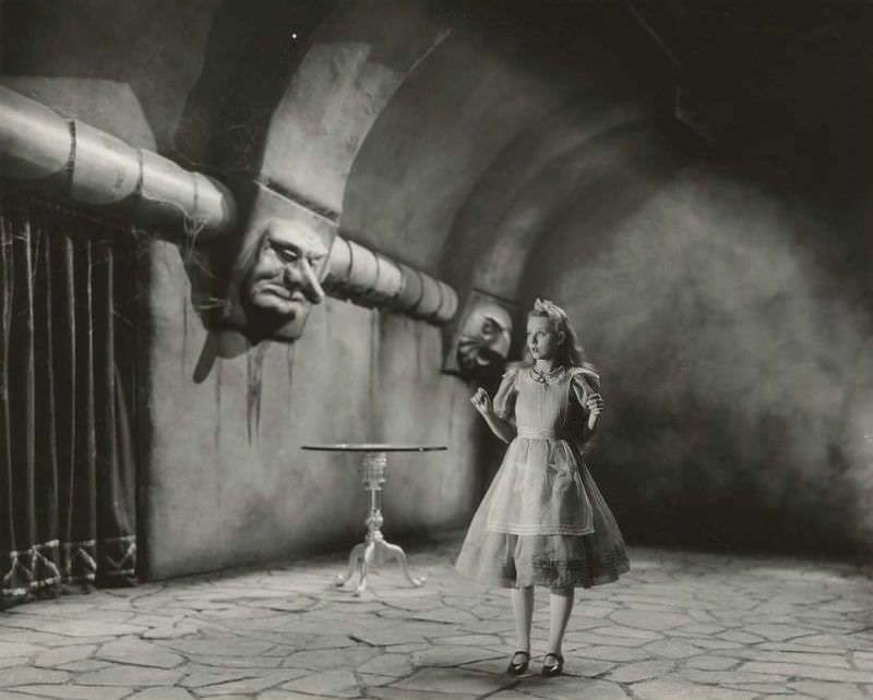 Gorgeous Photos of Charlotte Henry from the Filming of 'Alice in Wonderland (1933)'