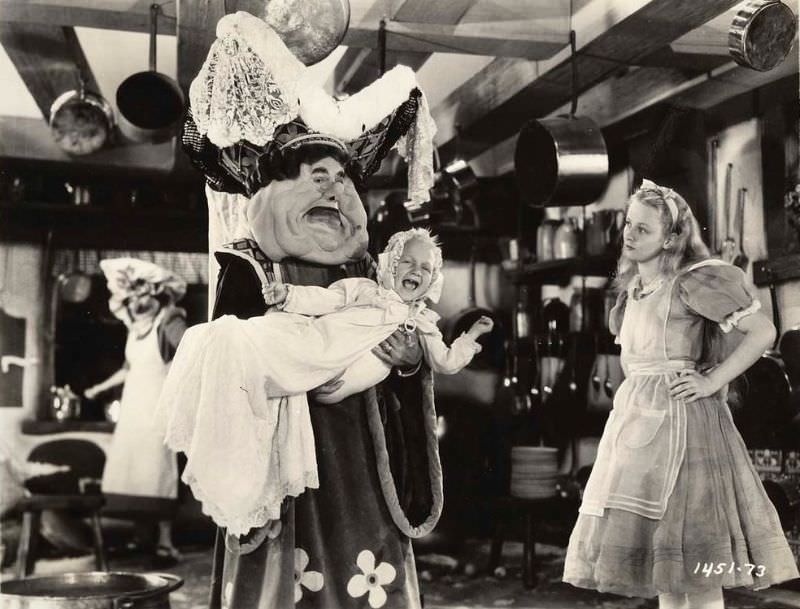 Gorgeous Photos of Charlotte Henry from the Filming of 'Alice in Wonderland (1933)'