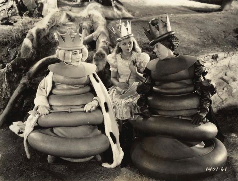 Gorgeous Photos of Charlotte Henry from the Filming of 'Alice in Wonderland (1933)'