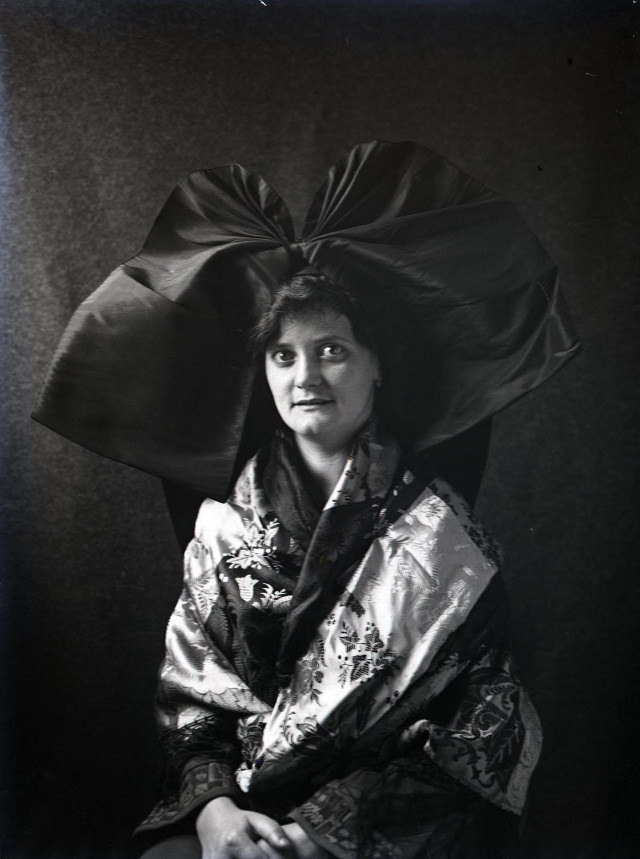 Alsatian Women in their Traditional Costumes and beautiful Headdress from the Early 20th Century