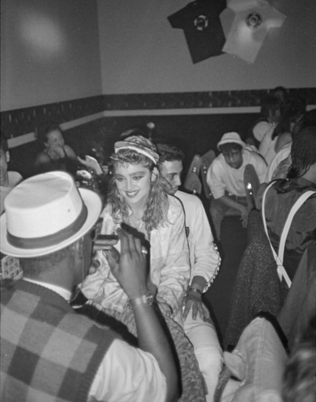 Andy Warhol Photographed Jean-Michel Basquiat, Madonna, Keith Haring, Fab 5 Freddy, Futura 2000 in 1985 in New York City