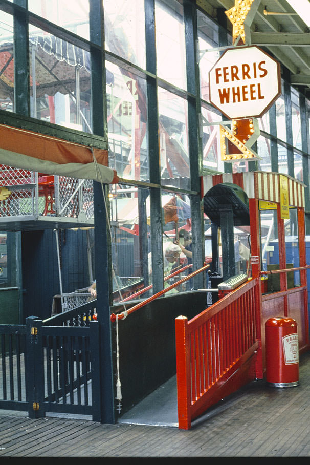 Ferris wheel, Asbury Park, New Jersey, 1978