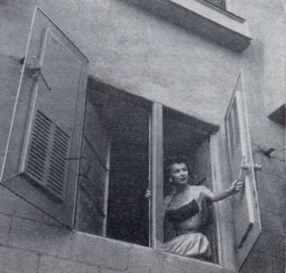 Bomb shelter in the house itself has strong steel shutters which can be closed in case of air attack.