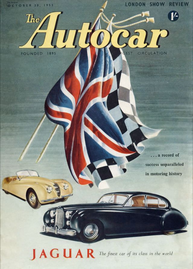 The Autocar magazine cover, October 30, 1953