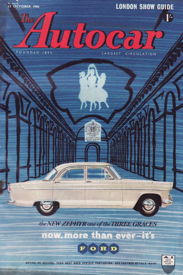 The Autocar magazine cover, October 12, 1956