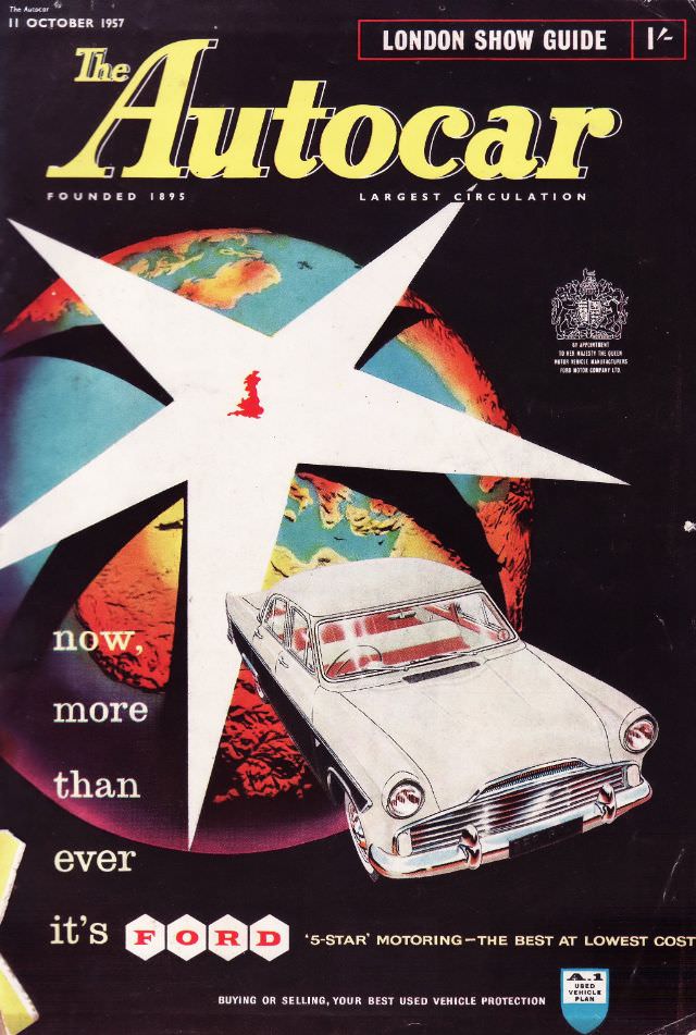 The Autocar magazine cover, October 11, 1957